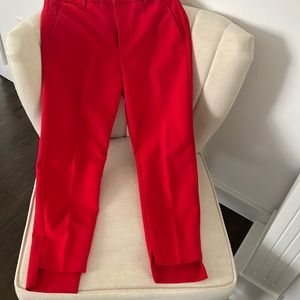 Capri Red Pants